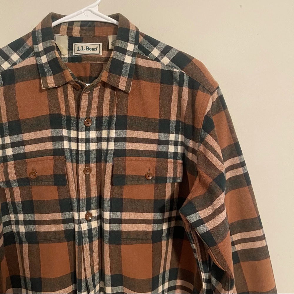 L.L Bean thick flannel